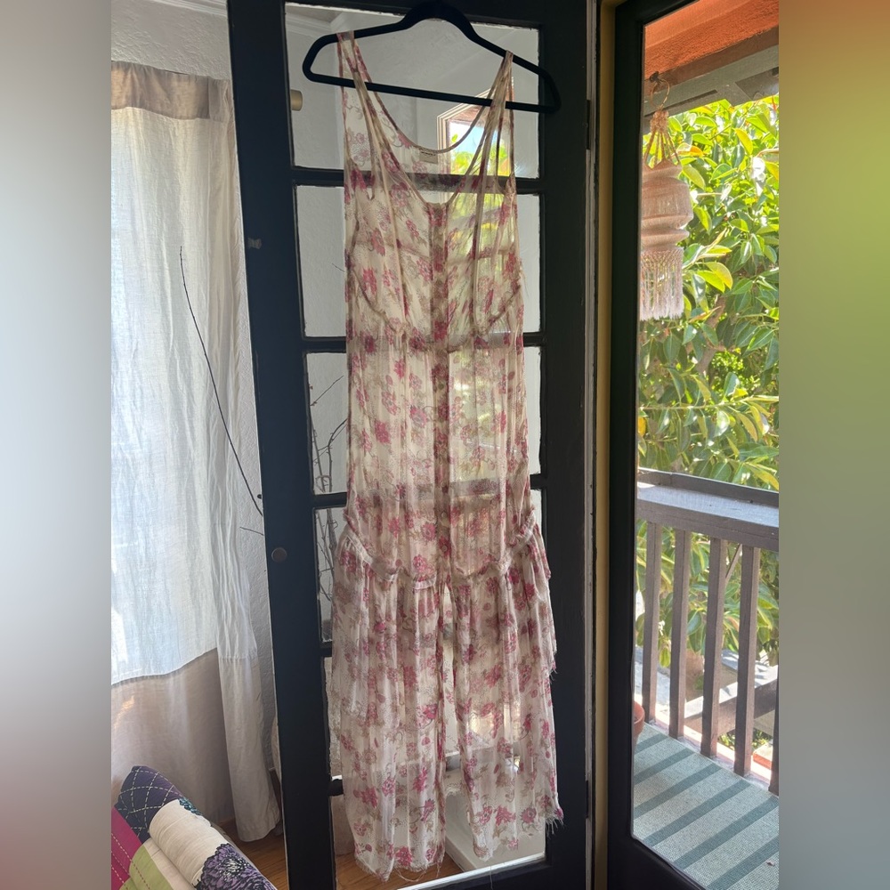 Free People sheer dress